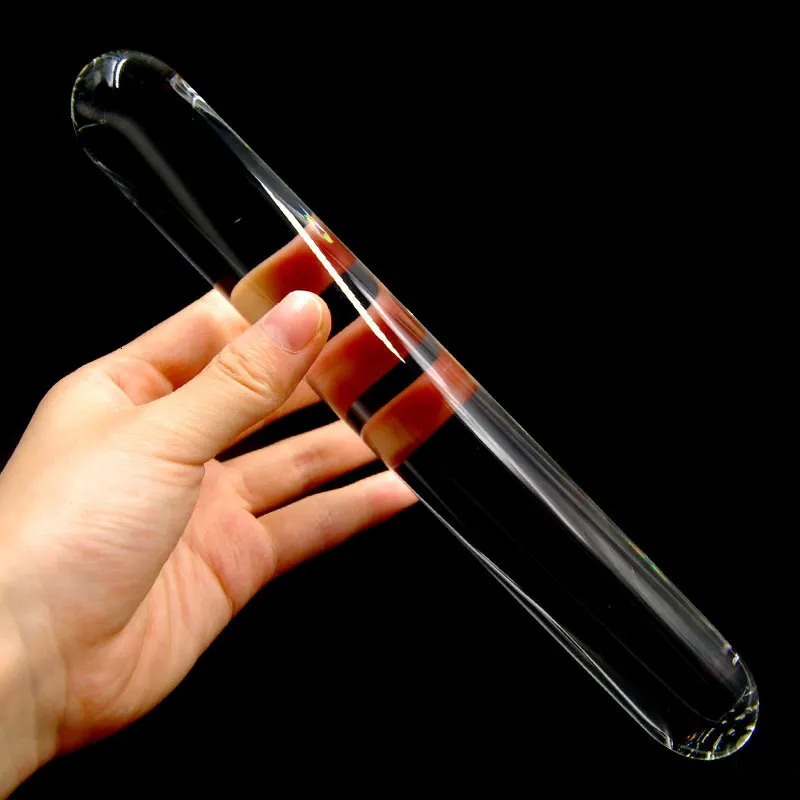 Dildo in vetro plug anale e stimolatore punto g per donna_voghion.com