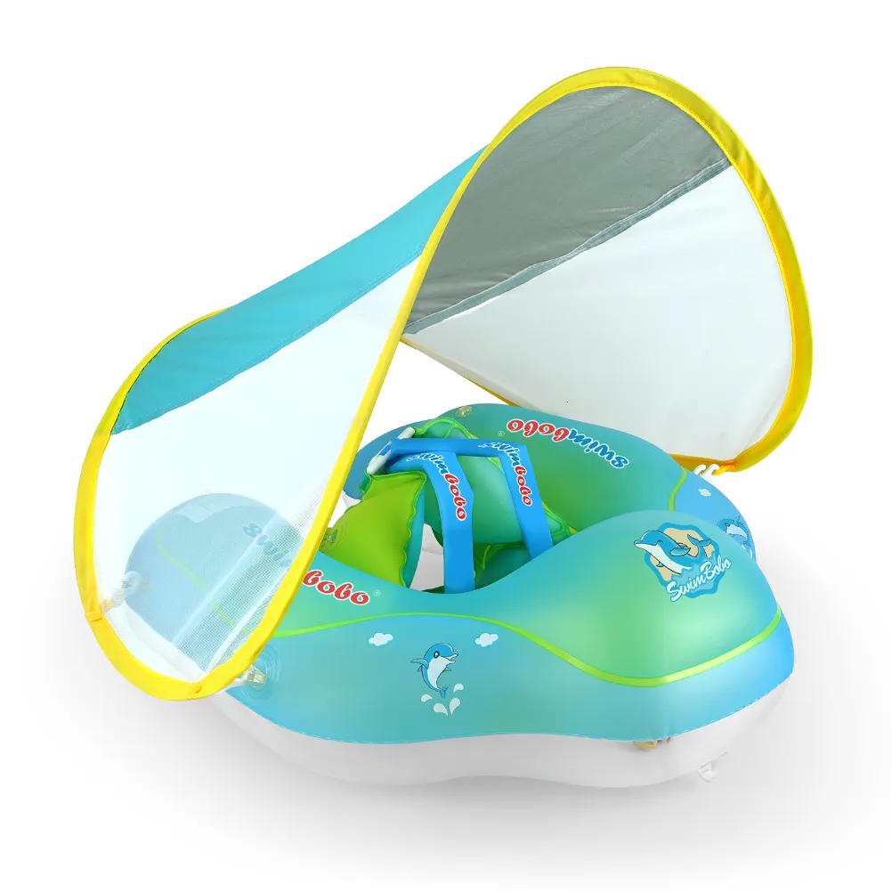 Flotteurs gonflables Tubes Mises à niveau Bébé Natation Flotteur Gonflable Infant Flottant Enfants Anneau De Bain Cercle Baignade Été Jouets Toddler Rings 230411