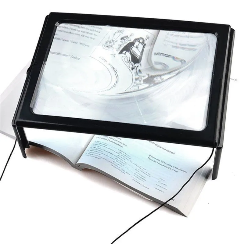 Magnifying Foldable A4 LED Lens 08