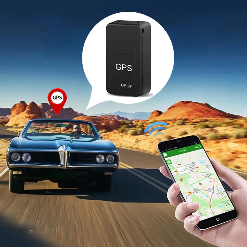 GPS localizador carros rastreador autos magnético mini tiempo real GSM/GPRS
