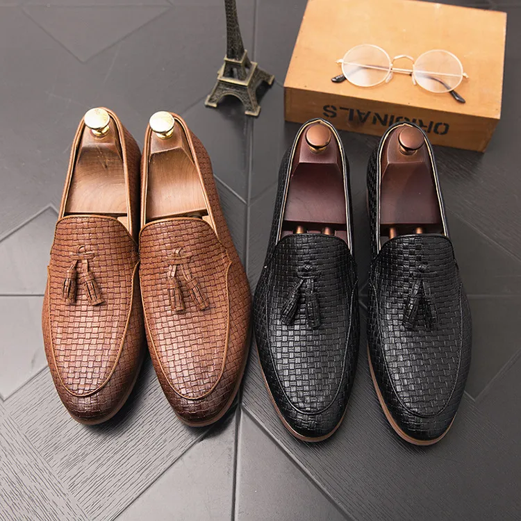 Chaussures de luxe en cuir suédé pour hommes chaussures décontractées Oxford baskets classiques chaussures confortables chaussures habillées chaussures plates de grande taille bottes 38-47