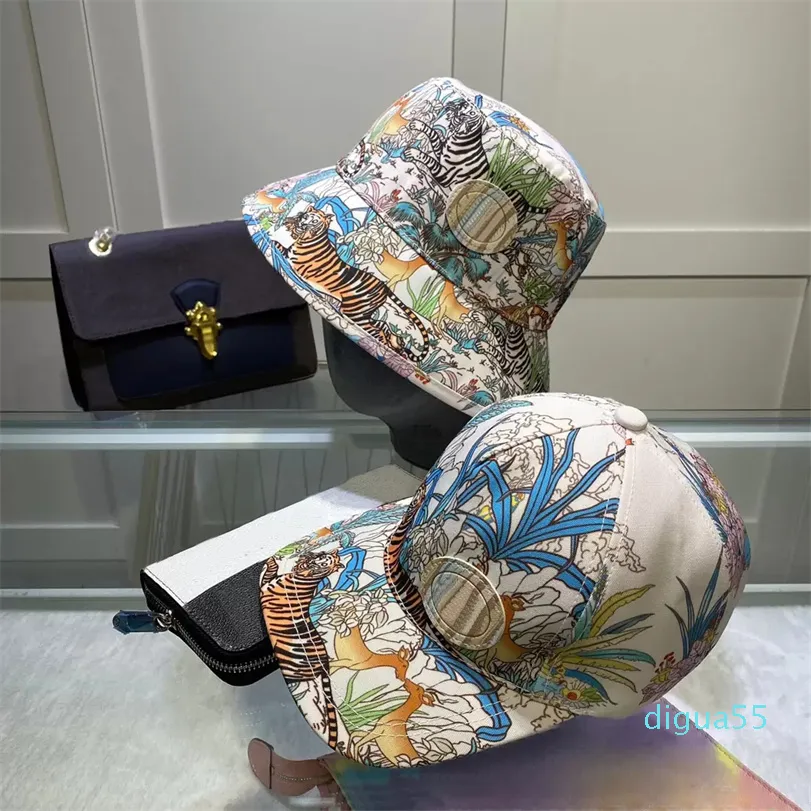 Casquette de créateur florale pour hommes et femmes, chapeau seau, Casquette de Baseball d'été, bonnet avec lettres, unisexe