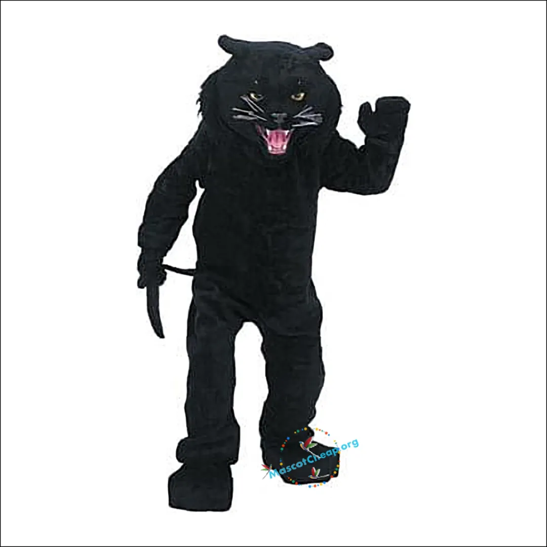 2024 de alta qualidade Pantera Negra Trajes de Mascote Halloween Fantasia Vestido de Festa Personagem de Desenho Animado Carnaval Xmas Páscoa Publicidade Festa de Aniversário