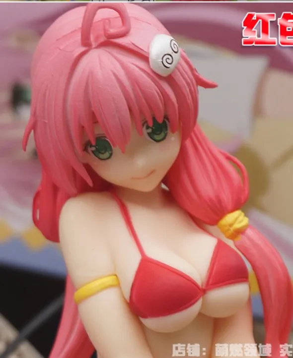 Pistolet jouets FuRyu To Love Ru Anime fille Figure Lala Satalin Deviluke nouilles bouchon Figure PVC Anime Figure Collection modèle jouets G