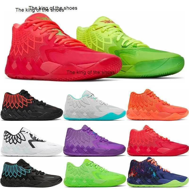 MB01Shoes Mens Ball MB.01 Баскетбольные кроссовки Mb01 НЛО Queen City Not From Here Green Gecko Galaxy Rick and Morty Rock Ridge Кроссовки Red Man Кроссовки Lamelo