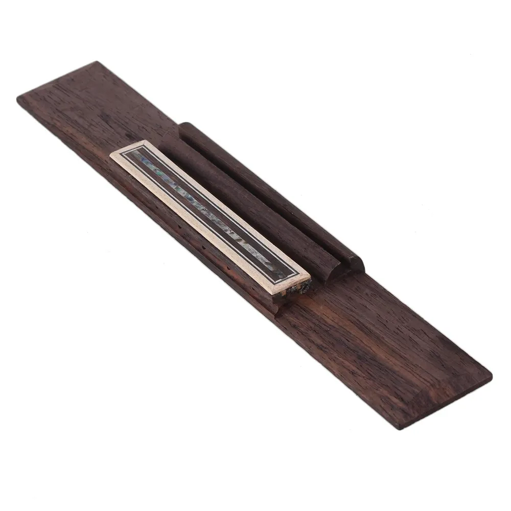 Rosewood Wood 6 String Guitar Bridge passar för alla akustiska klassisk gitarr