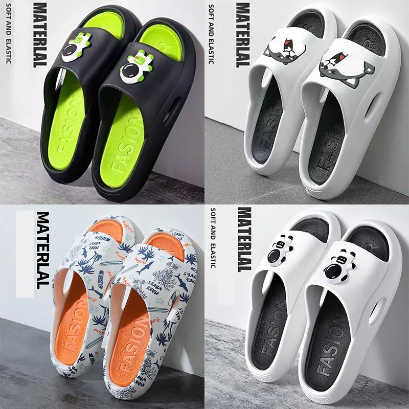 Summer Desiger Men Słodki Kapcie Sandały Women Sandały Mężczyzn Slajdy plażowe Flip Flops Niedźwiedź grube unisex łazienka buty dhgate dhgate na zewnątrz 36772