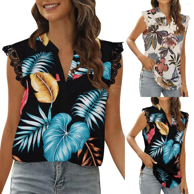 Blusas sin cheap manga de moda