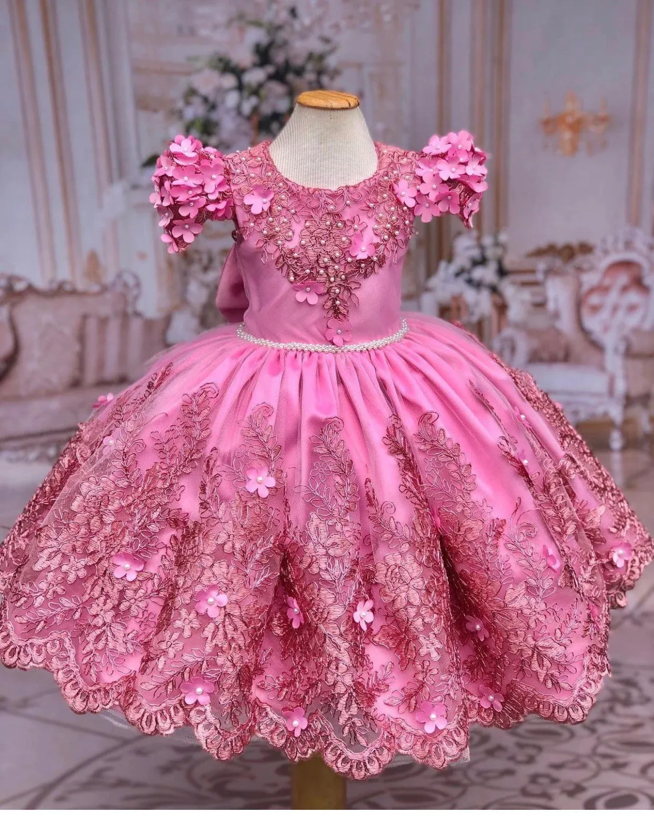 Baby Girls Dresses Elegant Princess Dress Infant Birthday Party Dress  Toddler Ball Gown Christening Gowns Vestido Dresses | Fruugo KR