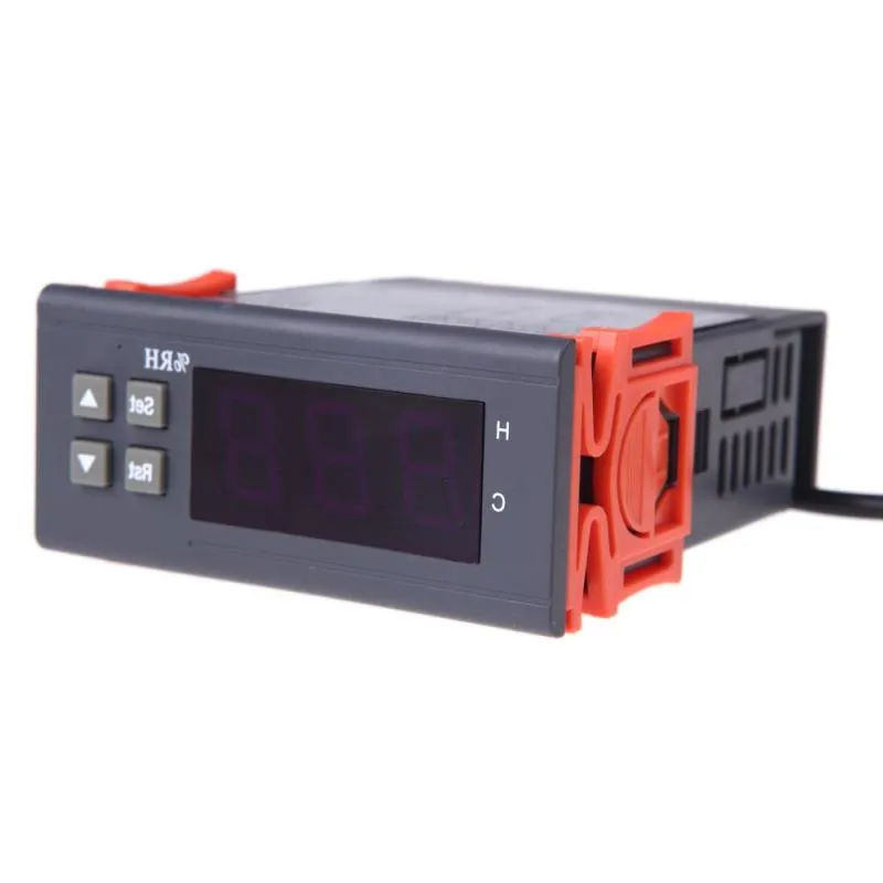 Digital Temperature & Humidity Controller - Mini Thermostat Hygrometer ...