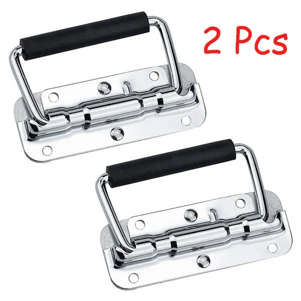 Handles Pulls 2Pcs 304 Box Stainless Steel Spring Prop Tool Aluminum Activity Folding Industrial 230410