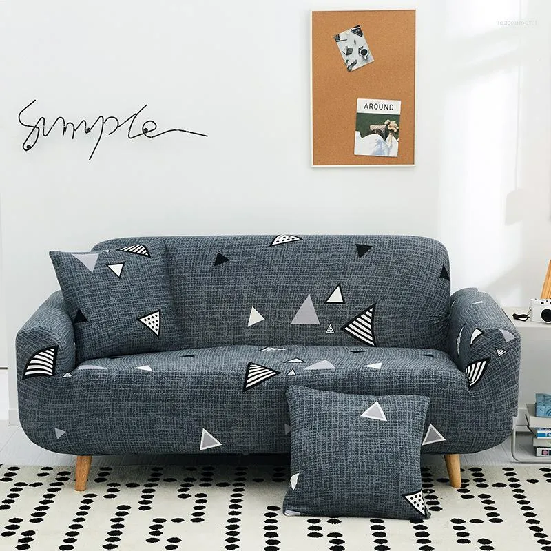 Coperture per sedie Cover di divano elastico Copertura comoda Varie semplici divani triangolari Fundas Fundas Elastica