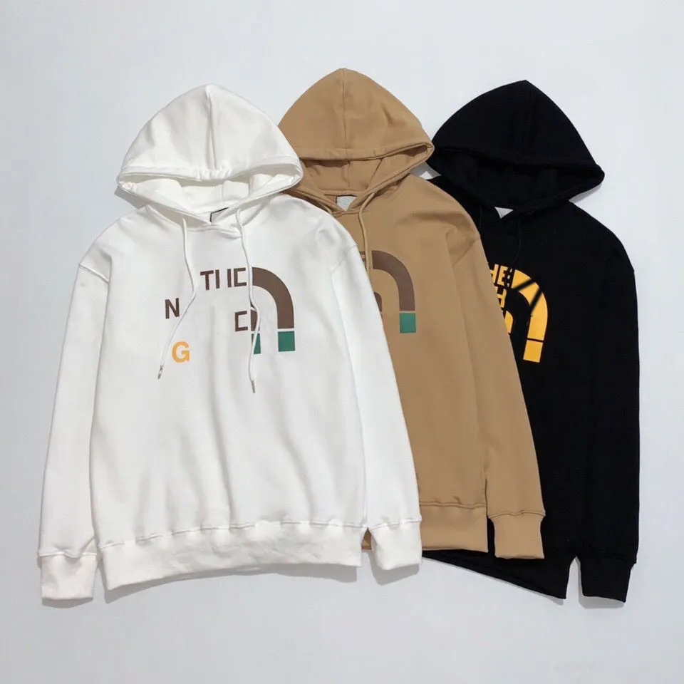 Vintage American High Street Print Rainbow Hoodie For Men 2023