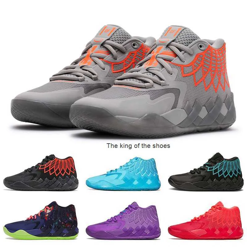 2023MB.01 shoesOG Zapatillas de baloncesto 40-46 Tamaños EE. UU. 7.5-12 Zapatillas de hombre MB.01 LaMelo Ball Queen City Zapatillas de baloncesto Buzz City Rick and Morty Sneakers Diseñadores