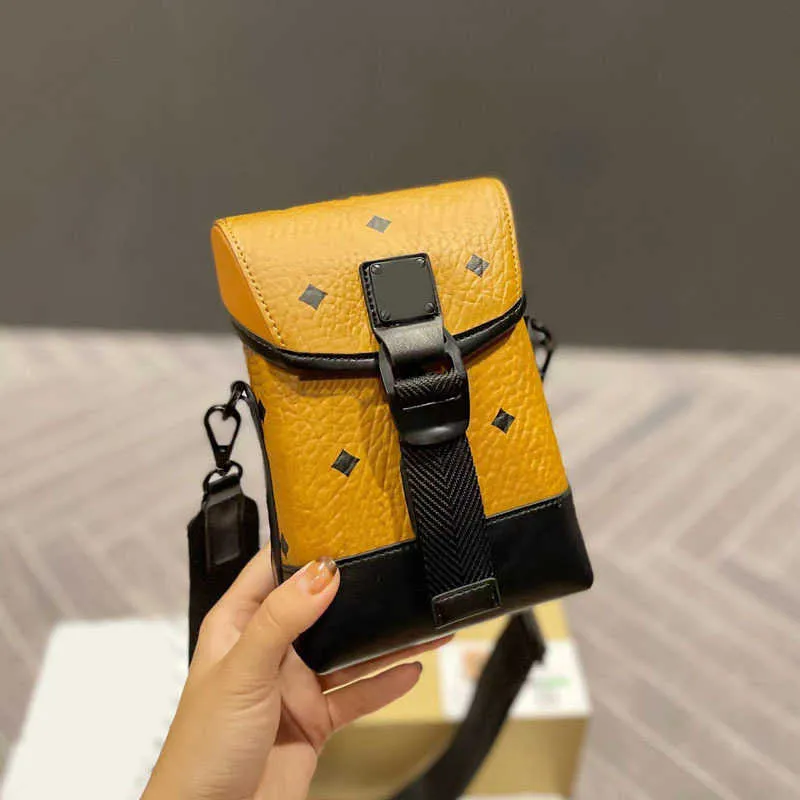 Designer CrossBody Bags MM Mini Chest Pack Women Phone tote bag Stitching Color Designer Bag Quality Leather Purse Handbag Quality Female Wallet 220920