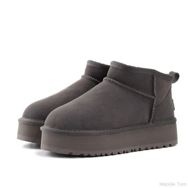 Femmes Tazz Pantoufles Tasman Slides Classique Ultra Mini Plateforme Botte Graines De Moutarde Slip-on Les Petites Daim Mélange De Laine Confort Hiver Bottines De Créateur taille 35-42