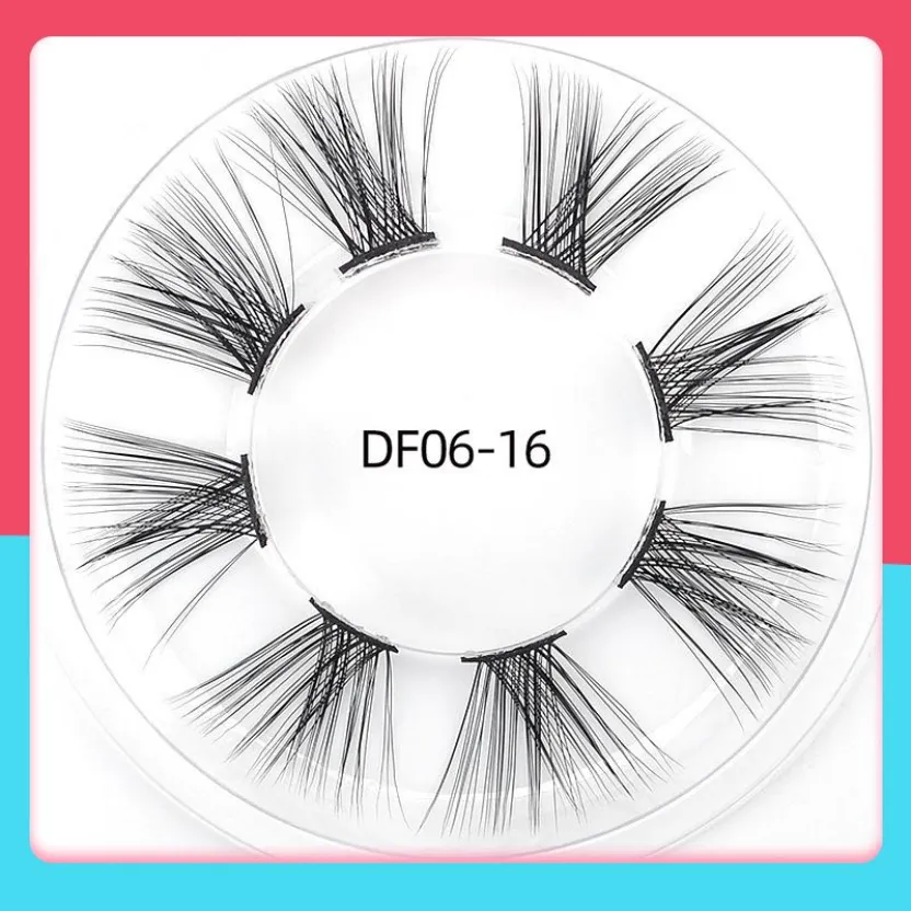 DIY Eyelash Extension Segmented Eyelashes Individual Lash Pre-cut Segment Silk 3D Lashes Make Up255