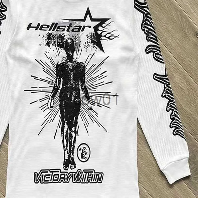 【SATIIIZ】Rebel printing long sleeve T-shirt Old Fashioned Rebel Long Sleeve T-Shirt | Mazezy CA