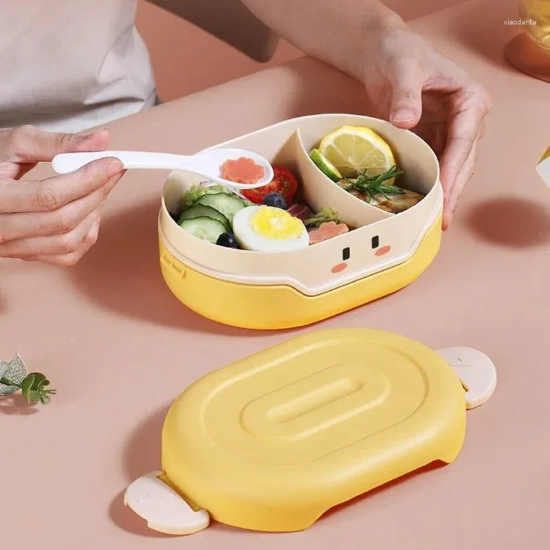 cute kids plastic bento lunch box