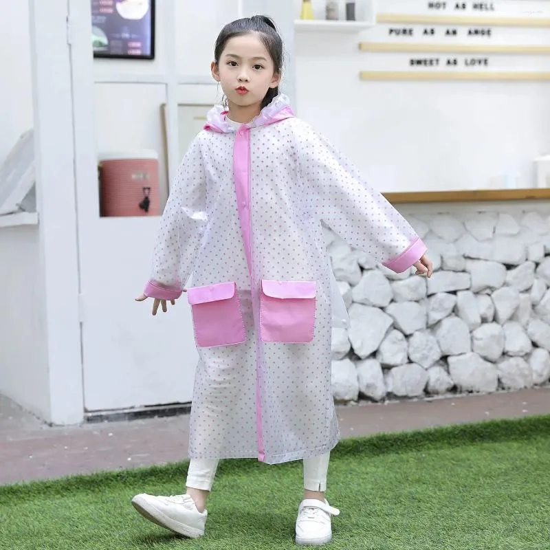 Raincoats Children's Raincoat Rainstorm Proof Full Body One-piece Poncho Waterproof For Rain Coats Man Men