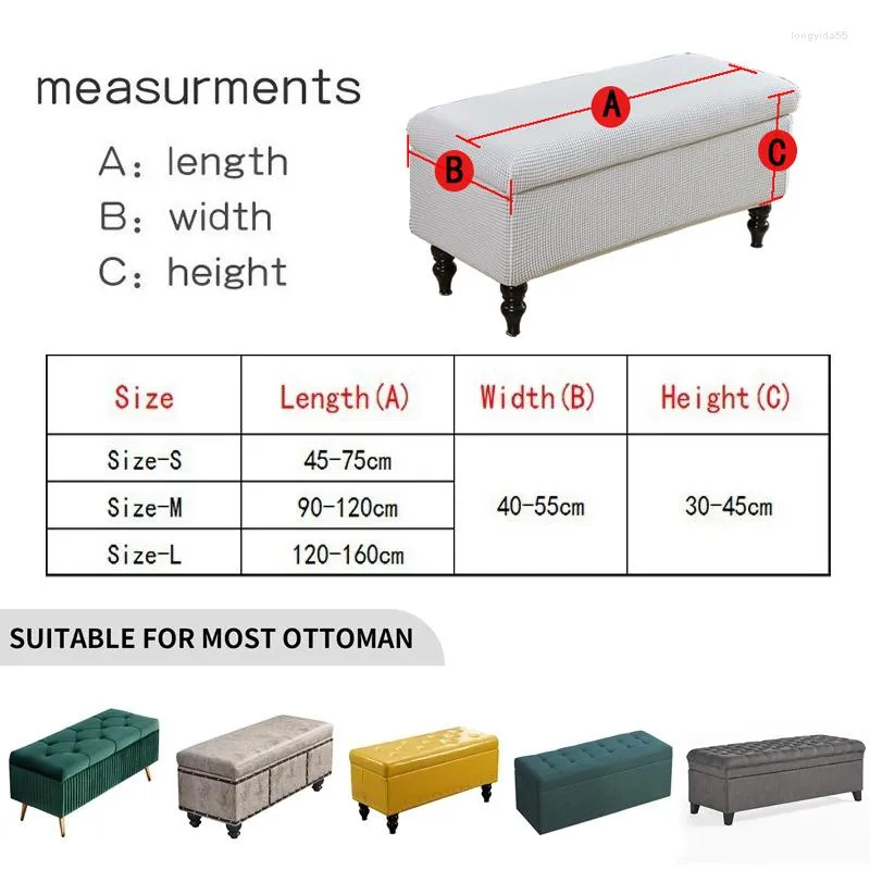 Foldable Stretch Armchair Protector Covers For Sofa Bed Footstool Bench And Furniture Rectangular Shape With Footrest Slipcover From Longyida55 13.61 DHgate.Com