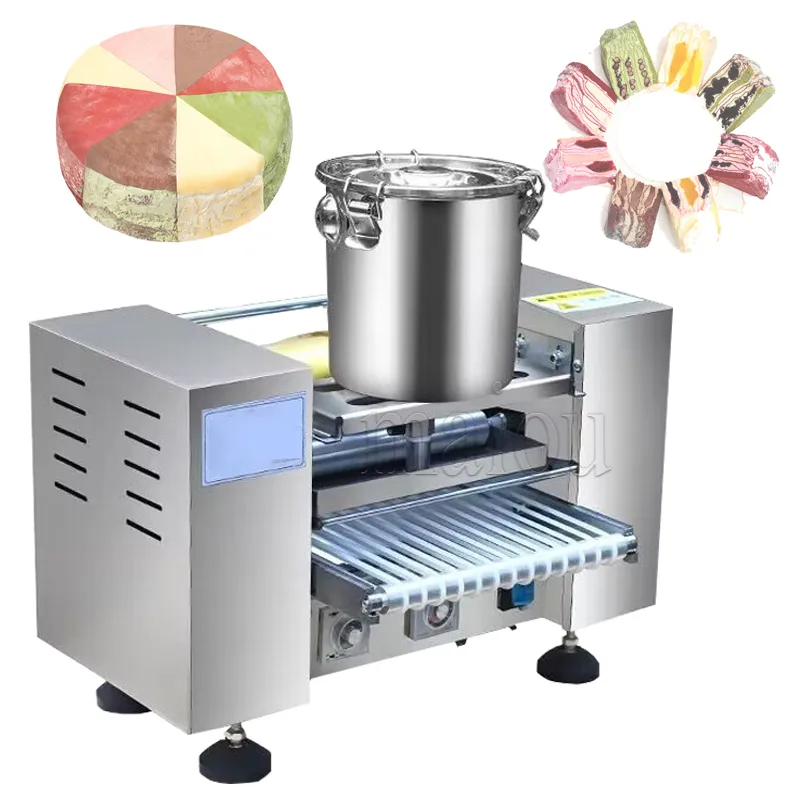 Macchina per dolci automatica commerciale 110V 220V Durian Mille strati per fare pancake per involtini primavera