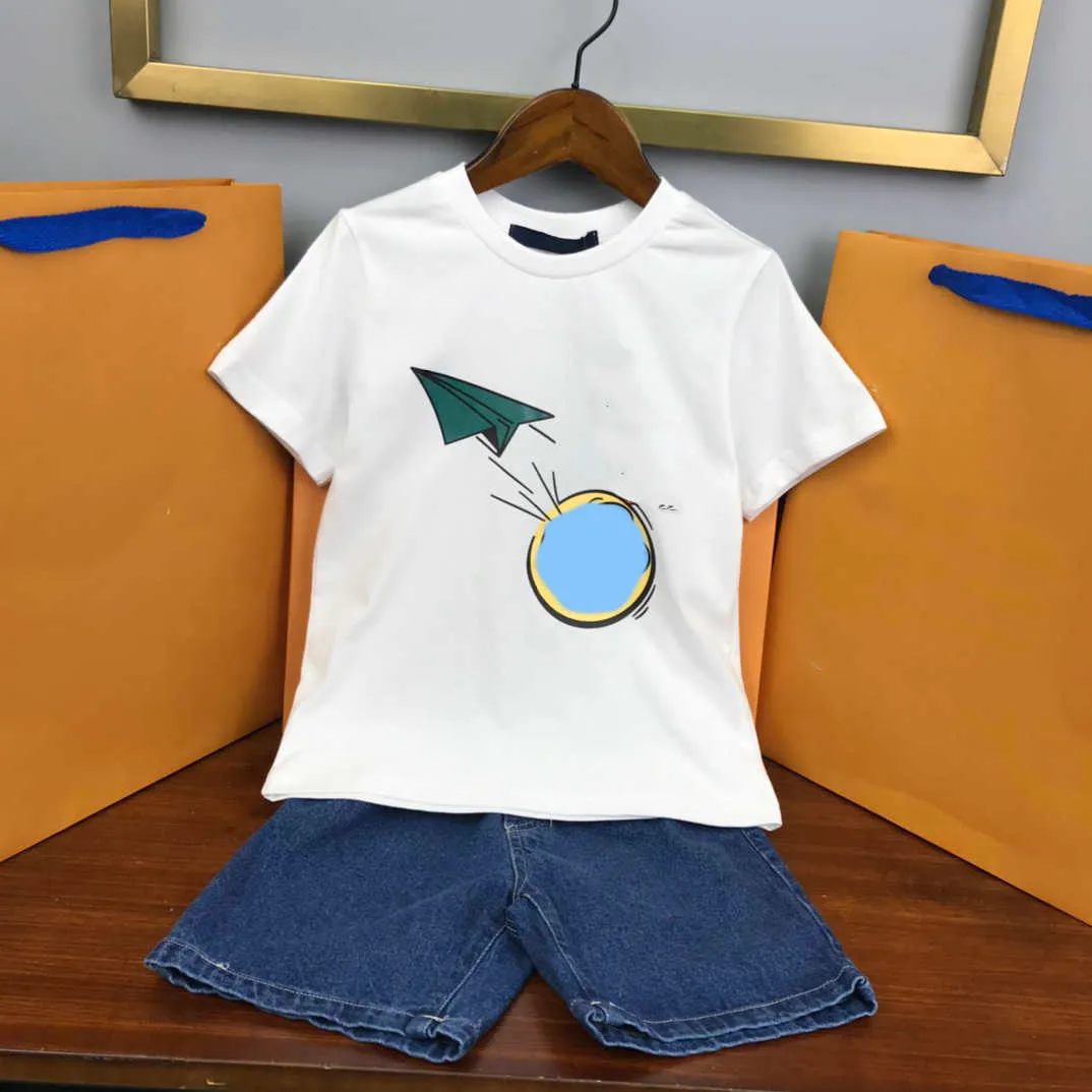 Camiseta personalizada de cumpleaños de avión para niños, camiseta de 1 a  12 años, traje de fiesta de cumpleaños, ropa, regalo para niños, Tops de