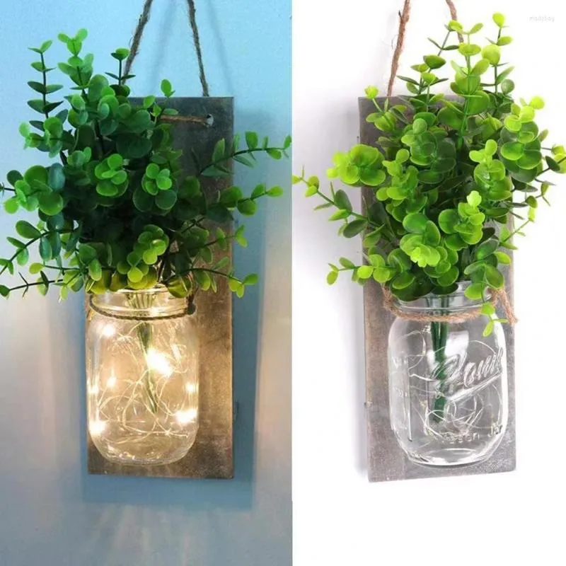 Wandleuchte LED Art Deko Garten Fernbedienung Batteriebetrieben Lanyard Design Soft-Lighting Ultra-Bright Decorativ