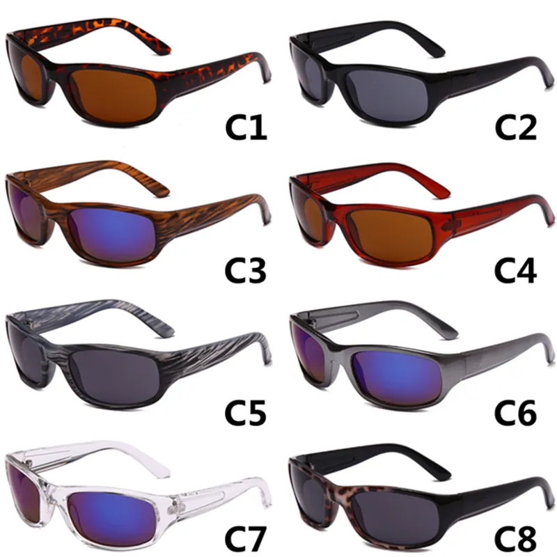 Lunettes de soleil sportives de lunettes d'usine Running Rouding Pishingle Goggles Srow Grasses Femme Hommes Embouts Bicyclettes