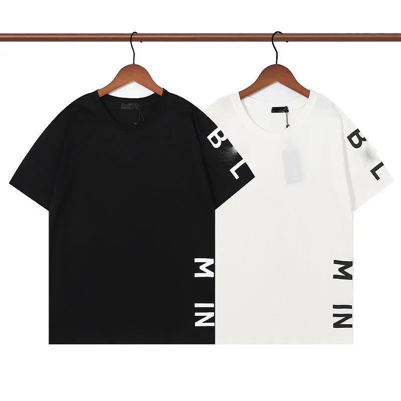 T-shirts pour hommes T-shirts blancs noirs pour hommes femmes Tee Designers Tshirt Vêtements de luxe Mode Casual Classique Manches courtes Coton Couple Femmes Designer T-shirts Tees # 01