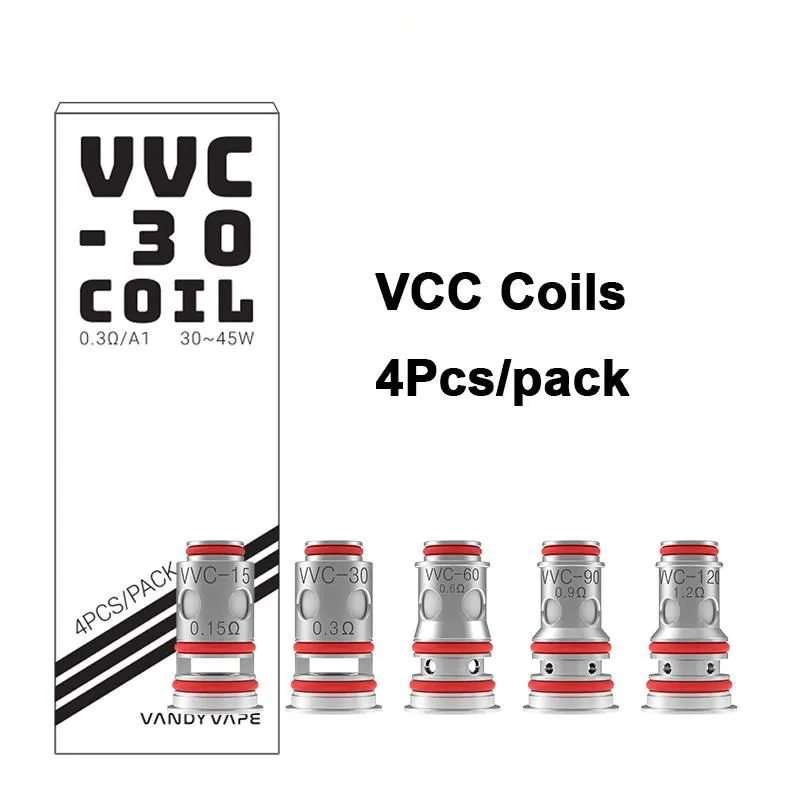 Vandy Vape VVC Coil 1.2ohm/0.15ohm/0.6ohm/0.3ohm/0.9ohm Vaporizer for Vandyvape Jackaroo POD Vape Kit