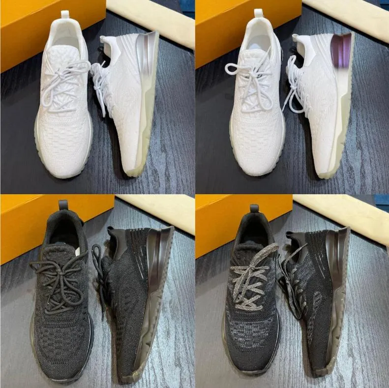 Tasarımcı Sneakers 23S/s Marka Vnr Ayakkabı Tamamen Örme Erkekler Trainer Runner Sports Boy Comfort Nefes Kaykay Yürüyüş EU38-46 Orijinal Kutu