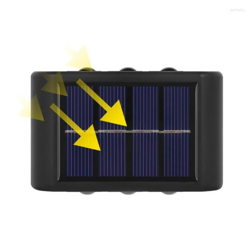 Wandlampen voor Garden Street Landschap Solar Lamp op en neer Buiten Waterdicht Illuminaat Licht Decoratie Luminous