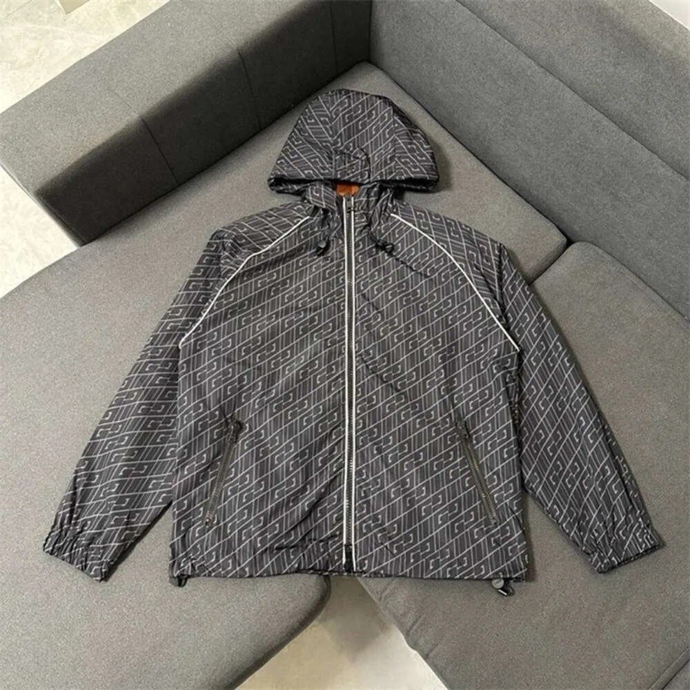 2023 Autumn/winter New Fashion Men's Hooded Casual Jacket Coat High End g Home Style European Goods