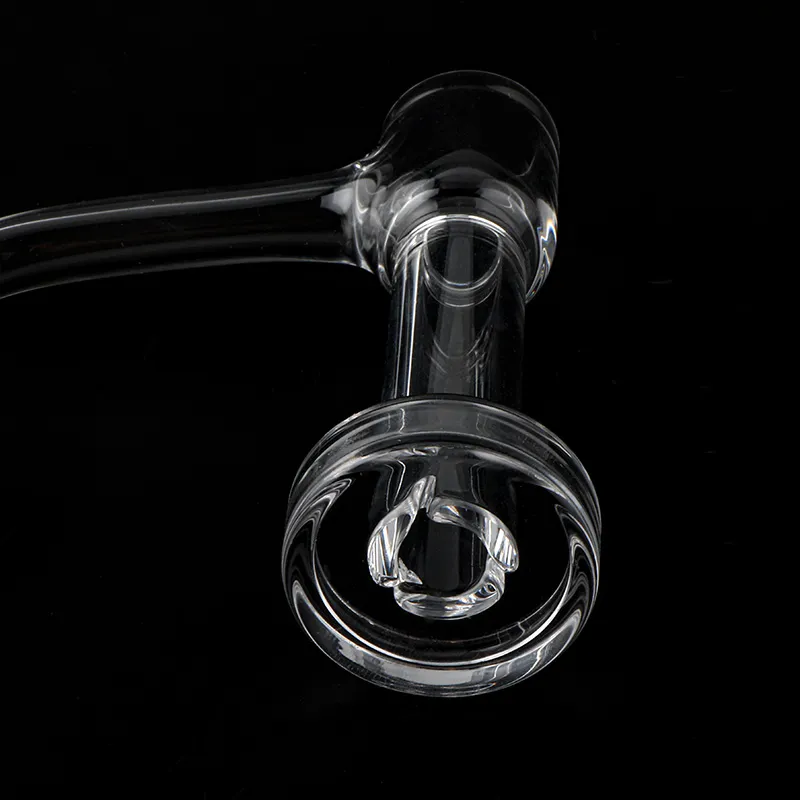 Full Weld Beveled Edge Smoking 4mm bottom Terp Slurper Quartz Banger With Hollow sandblasting Pillar/Quartz Ball Cap 10mm 14mm 18mm 20mmOD for Dab Rigs Water Pipes