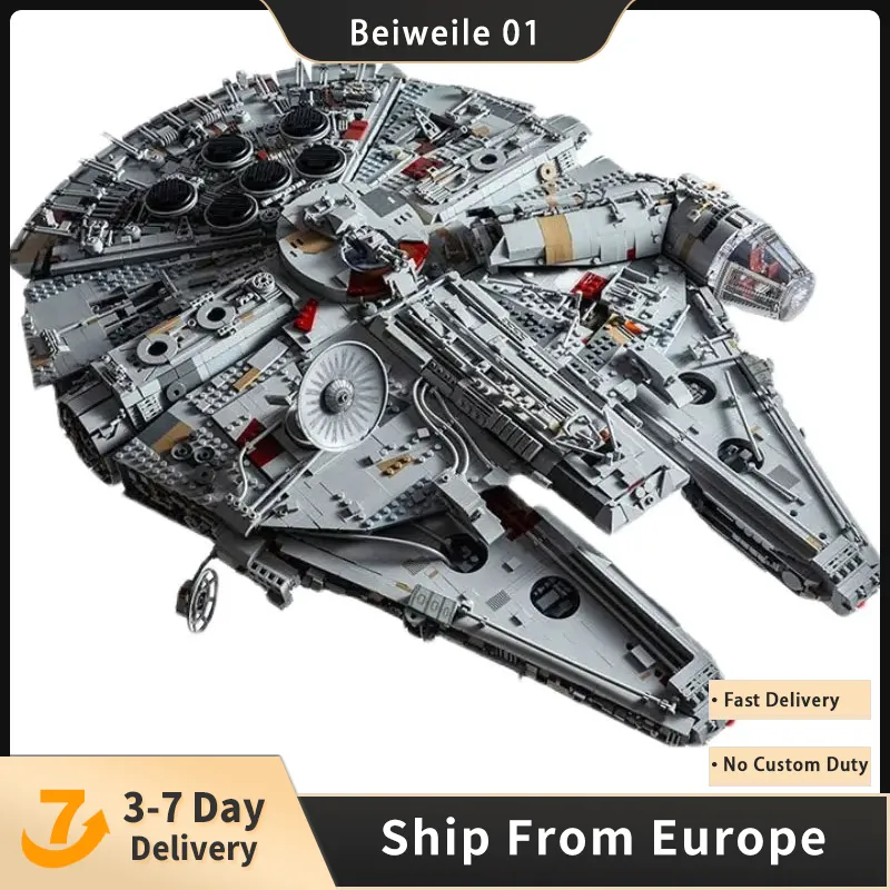 Mould King 21026 Star Destroyer Millennium Falcon ROTJ Mark II Expert  Building Blocks Model Kit From Beiweile01, $372.62