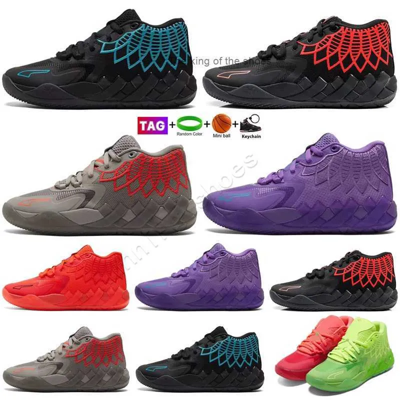 MB.01OG Basketbalschoenen Iridescent Dreams Buzz City Rock Ridge Red Galaxy Mb.01 Rick And Morty Te koop Lamelos Ball Heren Dames Not From Here