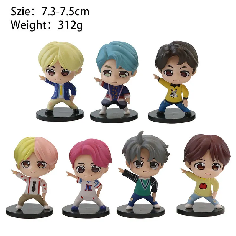 Bangta Boy Groups Set Kpop RM Jin Suga J Hope Jimin V