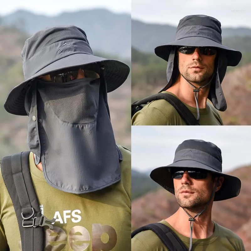Quick Drying Beret With Veil With UV Protection For Fishing And Hunting  Waterproof Outdoor Face Mask For Men And Women From Selenelic, $10.03