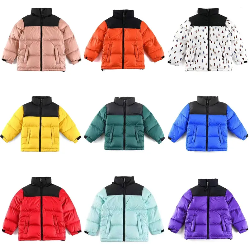 Meninos meninas para baixo casaco 2023 novo puffer jaqueta com capuz parka jaquetas preto azul real rosa amarelo corpo mais quente retro 700 casaco exterior criança crianças