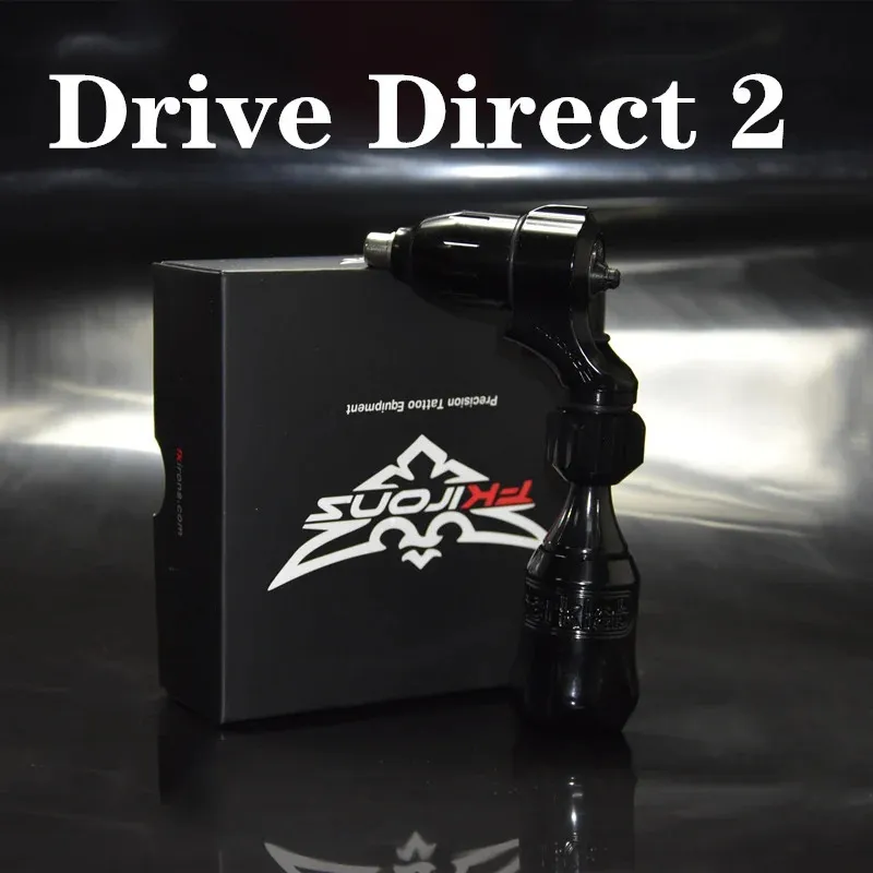 Tattoo Machine Justerbar Drive Direct 2 Swiss Motor Rotary 28mm 34mm 40mm Stroke med 32mm GRIP 231110