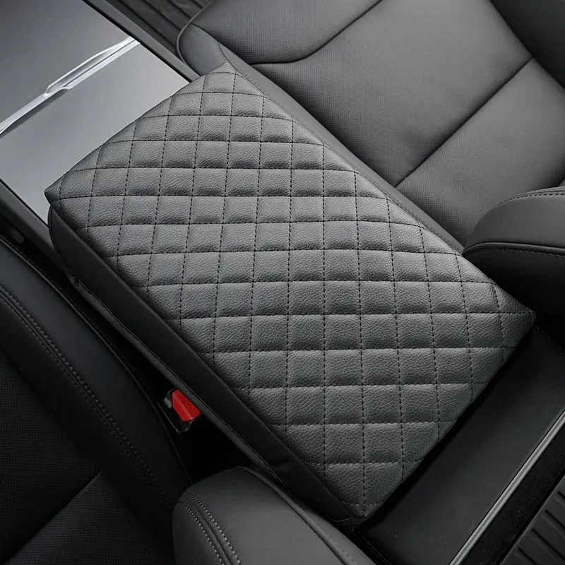 Für Tesla Modell 3 2024 Highland Armlehne Box Schutz Abdeckung Leder Center  Konsole Panel Pad Modifizierter Innenraum Zubehör Von 16,55 €