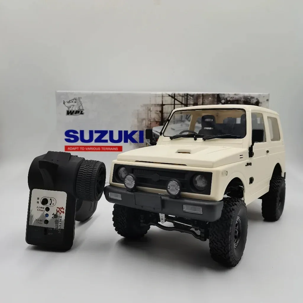 ElectricRC Car 110 WPL C74 C74 JIMNY WARRIOR JA11 4WD 24G RC CRAWLER CAR Simulering Remote Control Onroad Car for Boys Birthday Xmas Gifts 231110