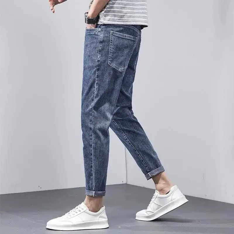 Denim Ankle Length Pant Boys Ankle Length Jeans Men: Summer