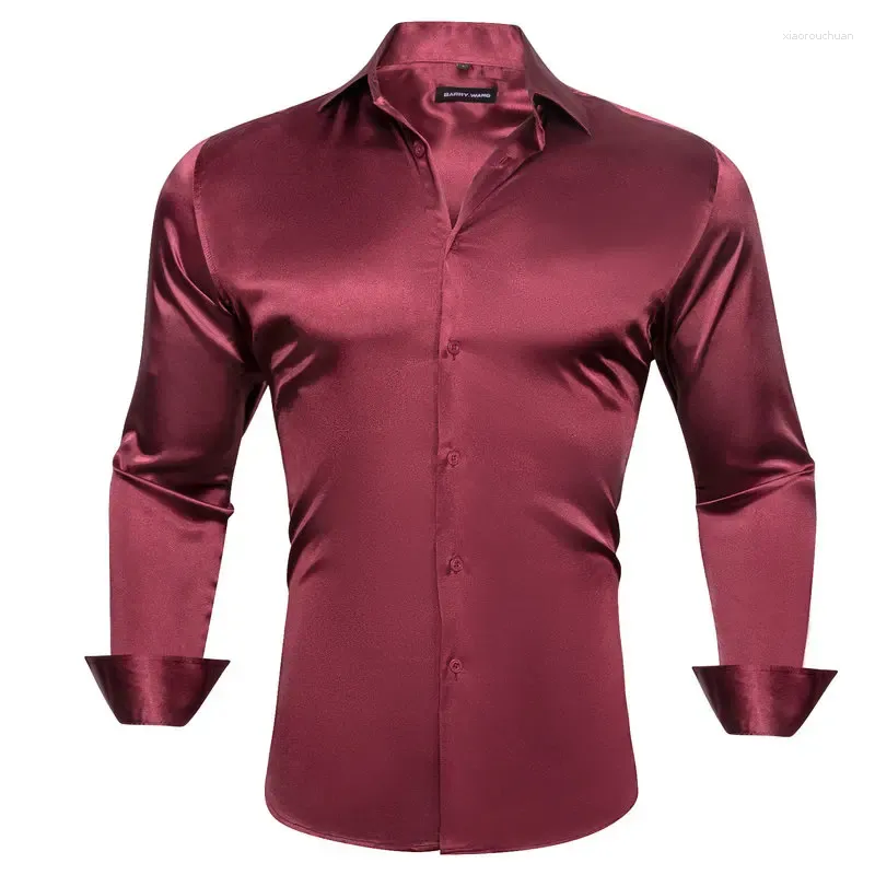 Red and gold mens shirt 2025