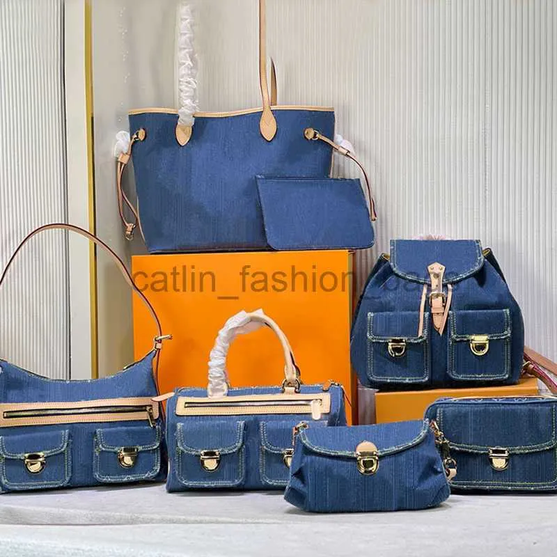 Bolsas de ombro vintage bolsas femininas sacolas de lona velhas axilas bolsa estampada mochila goldcatlin_fashion_bags
