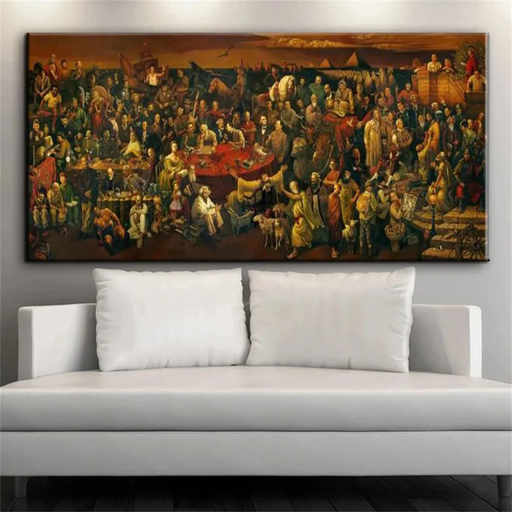 Pinturas Divina Comédia e Pinturas Famosas de Dante Antiga Moderna Figura Histórica Pôster Impresso Canvas Wall Artist Decoração de Casa 231110