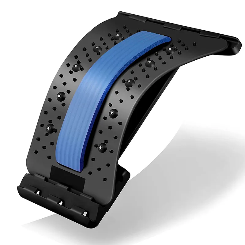 Massaggiatore per la schiena Massaggiatore per la schiena regolabile a più livelli Attrezzatura per terapia magnetica Barella Vita Collo Fiess Lombare Cervicale_voghion.com