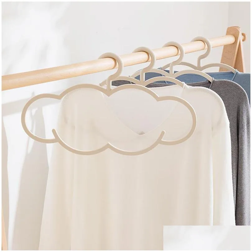 Badjashaken Plastic Hanger 10 Stuks Antislip Wasrek Groothandel Creatieve Cartoon Cloud Drop Levering Thuis Tuin Bad Badkamer Hardwa Dh5Jw