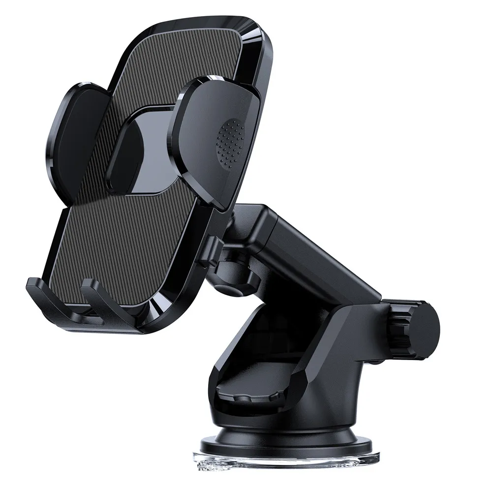 Support Universel 360° Pour Téléphone GPS - Fixation Tableau De Bord Ou Pare-brise - Neuf